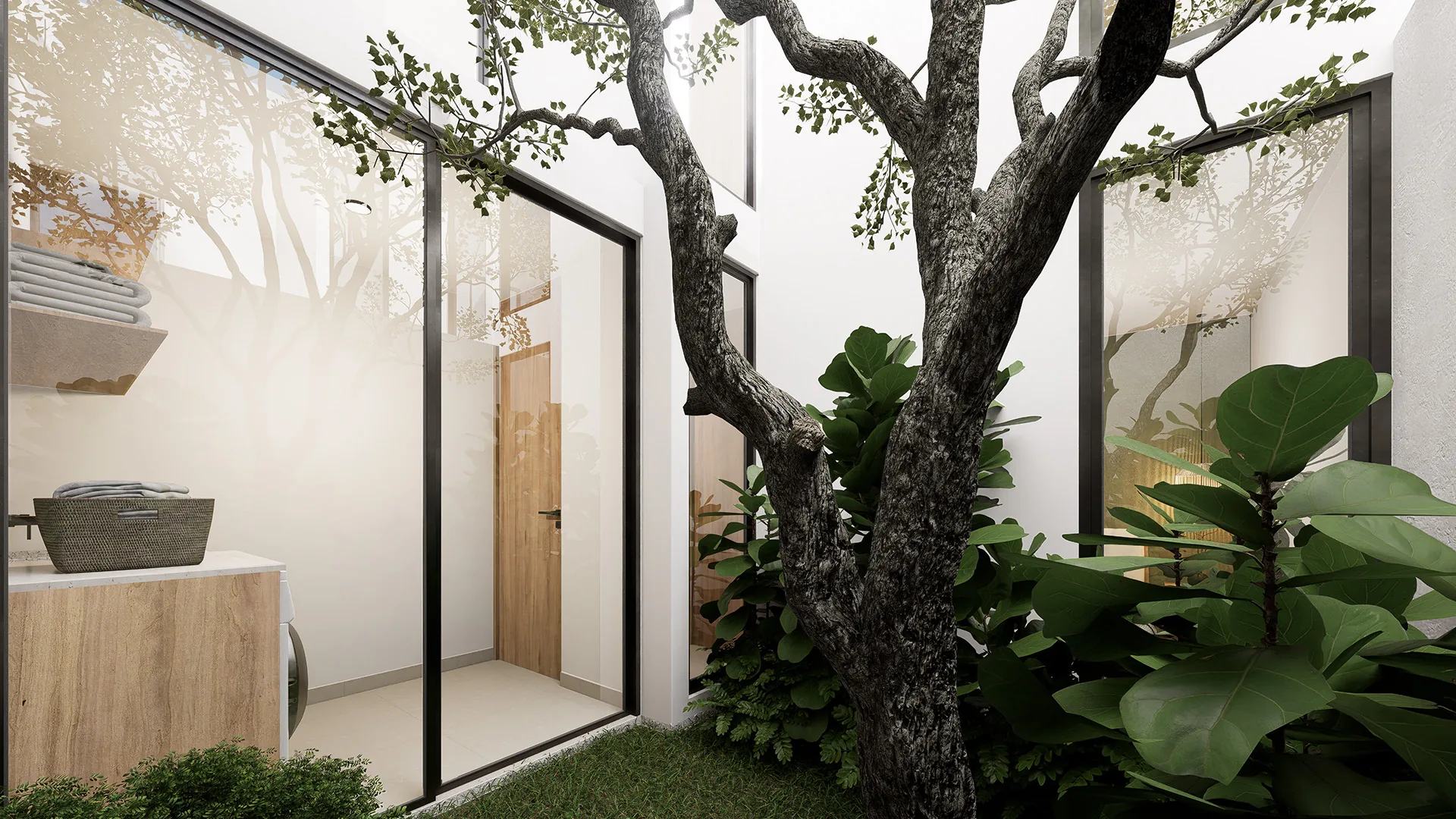 Patio interior