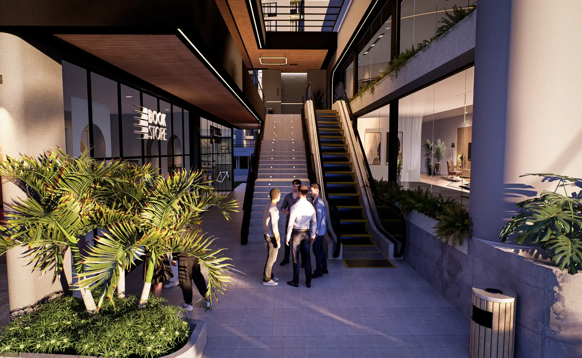 Escaleras Nave Sur